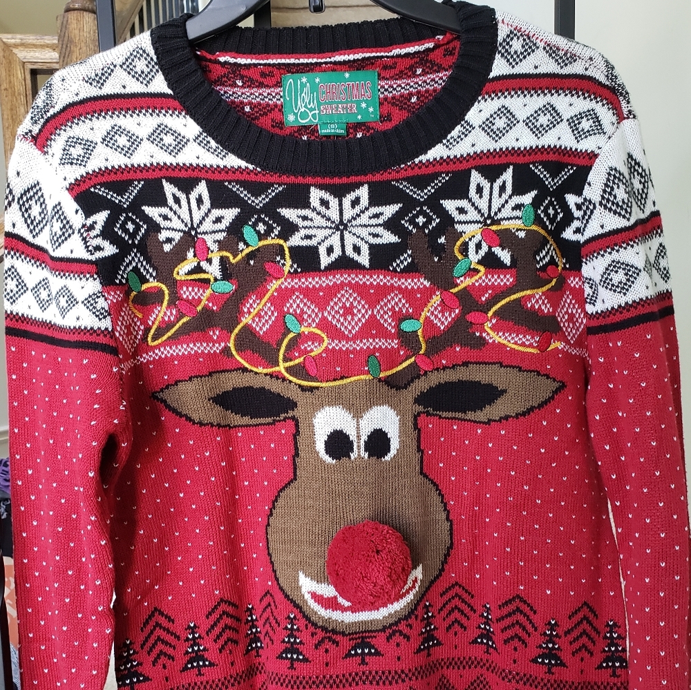 NWT Ugly Christmas Sweater Men's Sz-S